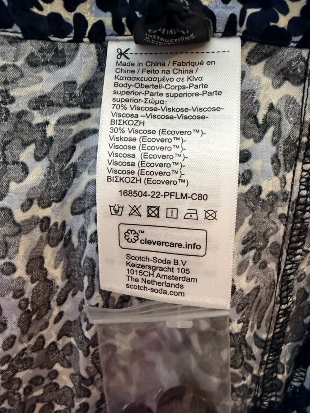 Scotch & Soda Woman’s  Joshy High-Rise Tapered Cargo Pants - Size Medium